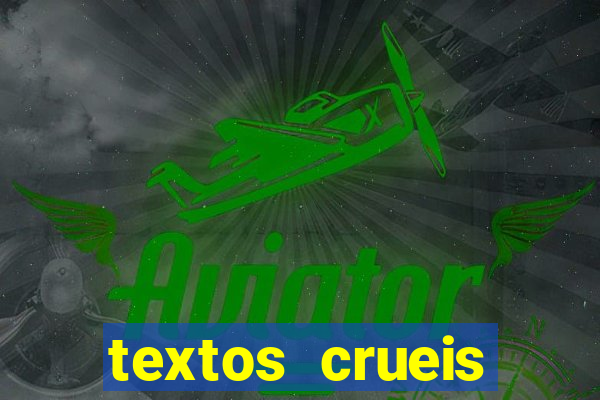 textos crueis demais pdf